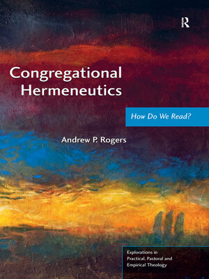 cover image of Congregational Hermeneutics
